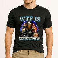Wtf Is A Kilometer Eagle Badge American Signature Burger Performance Shirt