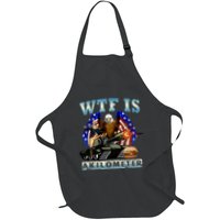 Wtf Is A Kilometer Eagle Badge American Signature Burger Apron