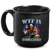 Wtf Is A Kilometer Eagle Badge American Signature Burger 15oz Campfire Ceramic Mug