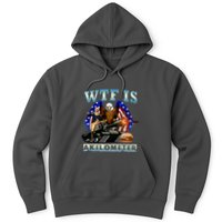 Wtf Is A Kilometer Eagle Badge American Signature Burger Hoodie
