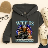 Wtf Is A Kilometer Eagle Badge American Signature Burger Hoodie