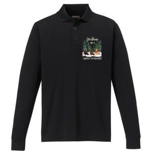 Walking In A Wiener Wonderland Dachshund Trio Performance Long Sleeve Polo