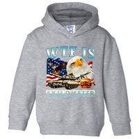 Wtf Is A Kilometer Eagle Badge American Funny 4th Of July Toddler Hoodie