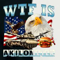 Wtf Is A Kilometer Eagle Badge American Funny 4th Of July Infant Baby Jersey Bodysuit