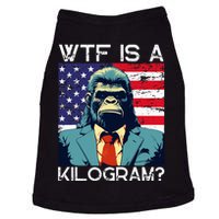 Wtf Is A Kilogram Bigfoot Political 4th Of July Usa Pride Doggie Tank