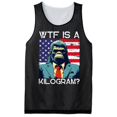 Wtf Is A Kilogram Bigfoot Political 4th Of July Usa Pride Mesh Reversible Basketball Jersey Tank