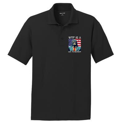 Wtf Is A Kilogram Bigfoot Political 4th Of July Usa Pride PosiCharge RacerMesh Polo