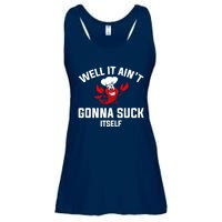 Well It Ain't Gonna Suck Itself Cajun Crawfish Boil Vintage Ladies Essential Flowy Tank