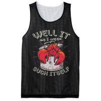 Well It Ain't Gonna Suck Itself Crawfish Lobster Crayfish Mesh Reversible Basketball Jersey Tank
