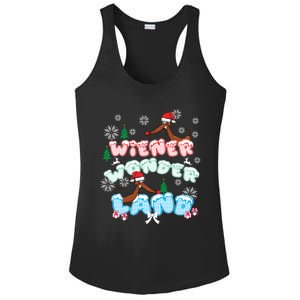 Walking In A Wiener Wonderland Dachshund Doxie Christmas Great Gift Ladies PosiCharge Competitor Racerback Tank