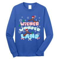 Walking In A Wiener Wonderland Dachshund Doxie Christmas Great Gift Long Sleeve Shirt