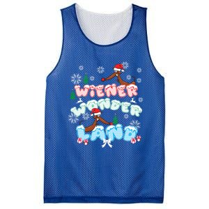 Walking In A Wiener Wonderland Dachshund Doxie Christmas Great Gift Mesh Reversible Basketball Jersey Tank