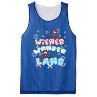 Walking In A Wiener Wonderland Dachshund Doxie Christmas Great Gift Mesh Reversible Basketball Jersey Tank