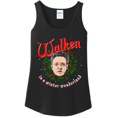 Walken In A Winter Wonderland Ladies Essential Tank