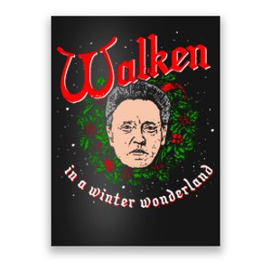 Walken In A Winter Wonderland Poster