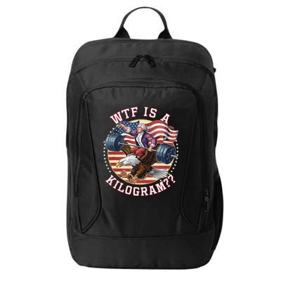 Wtf Is A Kilogram Funny 4th Of July Patriotic Eagle Usa City Backpack