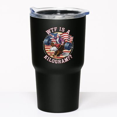 Wtf Is A Kilogram Funny 4th Of July Patriotic Eagle Usa Tumbler