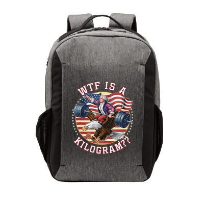 Wtf Is A Kilogram Funny 4th Of July Patriotic Eagle Usa Vector Backpack