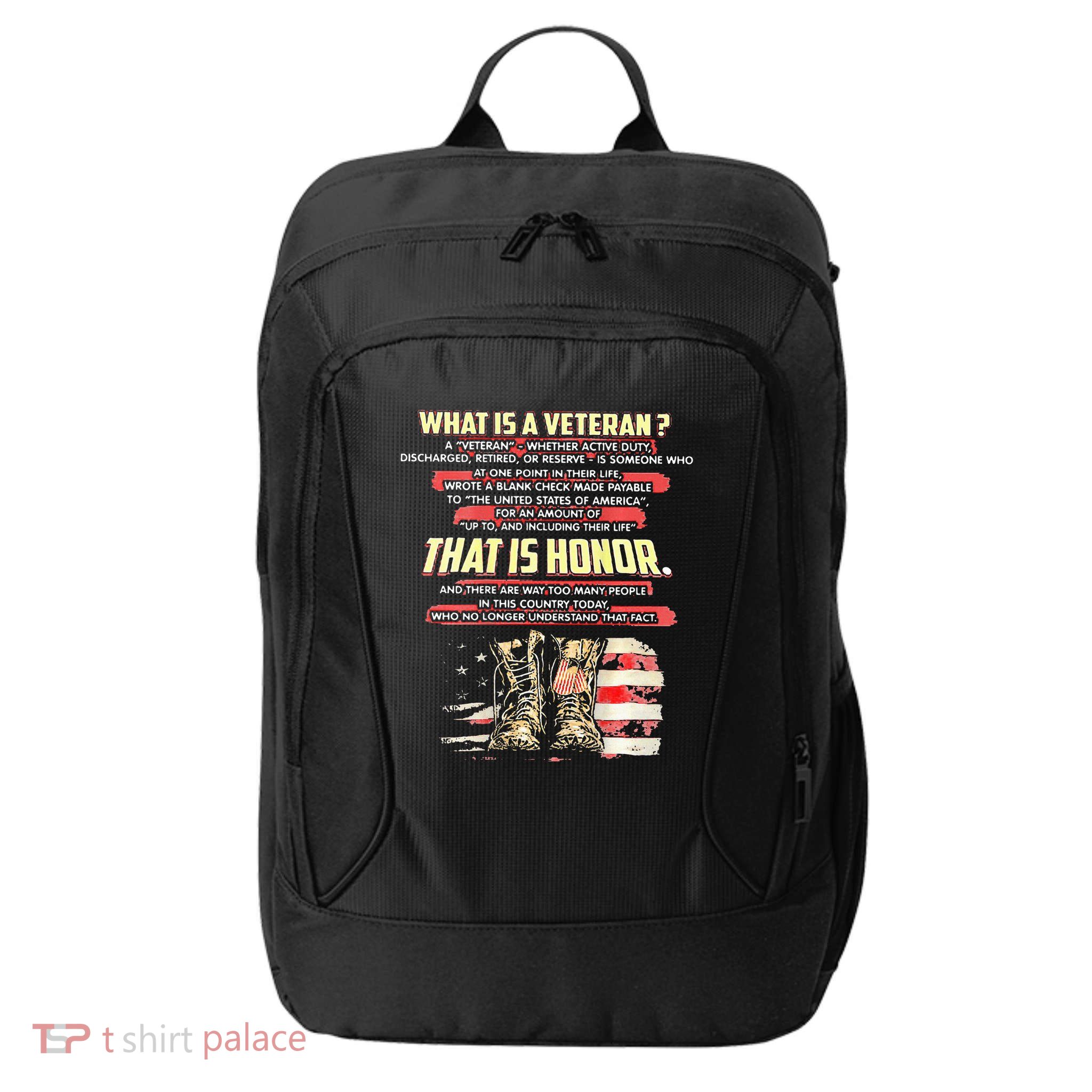 What Is A Veteran That Is Honor City Backpack