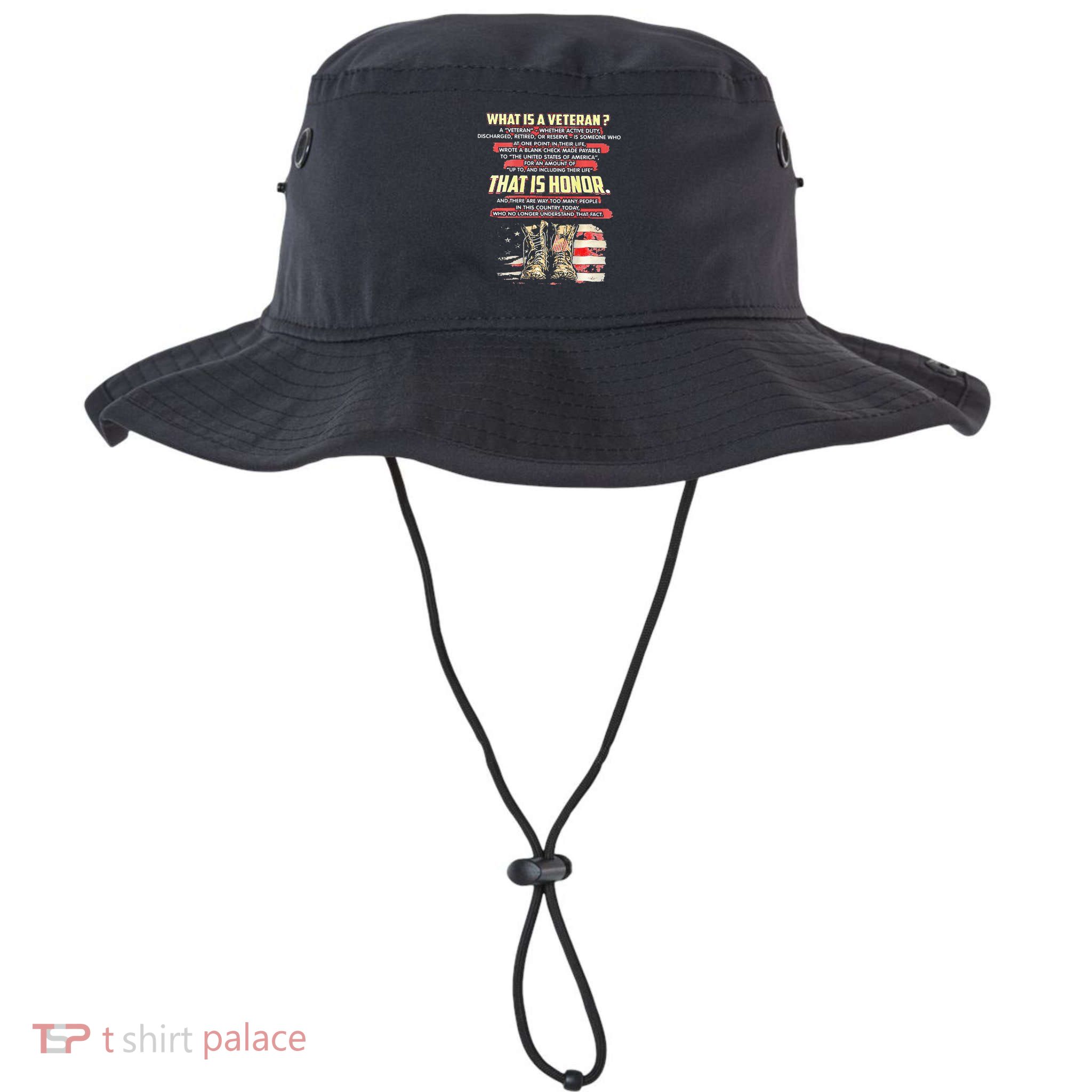 What Is A Veteran That Is Honor Bucket Hat