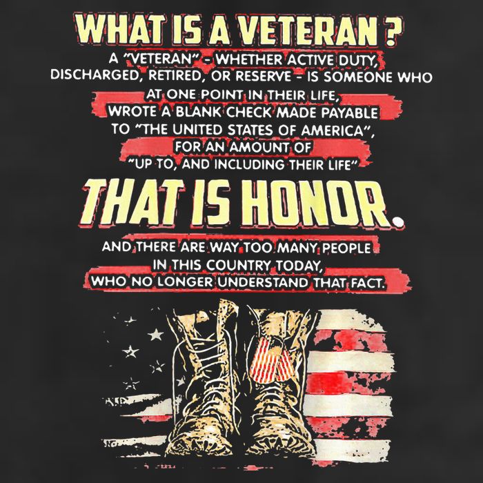 What Is A Veteran That Is Honor Microfiber Hand Towel
