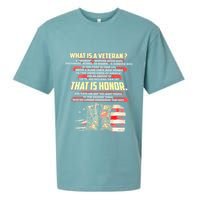 What Is A Veteran That Is Honor Sueded Cloud Jersey T-Shirt