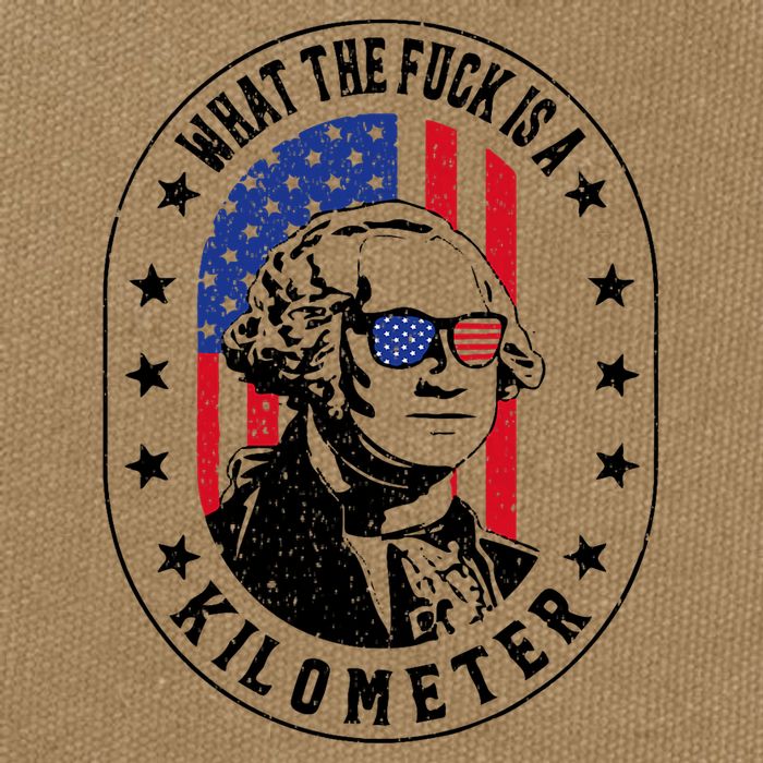 Wtf Is A Kilometer What The Fuck Is A Kilometer Funny Cotton Canvas Backpack