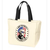 Wtf Is A Kilometer What The Fuck Is A Kilometer Funny Zip Tote Bag