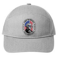 Wtf Is A Kilometer What The Fuck Is A Kilometer Funny 7-Panel Snapback Hat