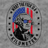 Wtf Is A Kilometer What The Fuck Is A Kilometer Funny 7-Panel Snapback Hat