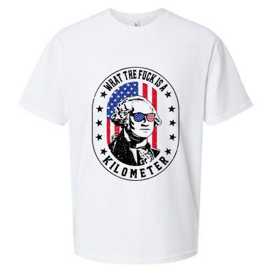 Wtf Is A Kilometer What The Fuck Is A Kilometer Funny Sueded Cloud Jersey T-Shirt