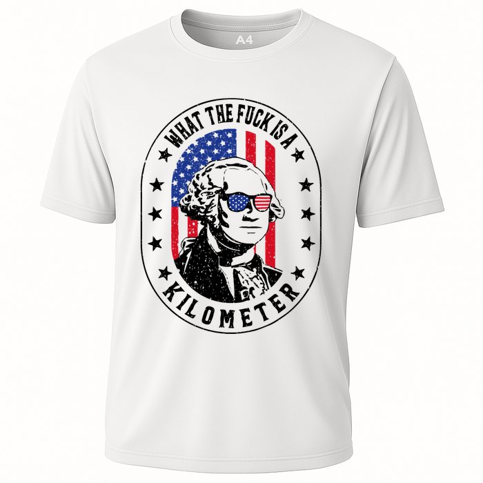 Wtf Is A Kilometer What The Fuck Is A Kilometer Funny Performance Shirt