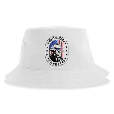 Wtf Is A Kilometer What The Fuck Is A Kilometer Funny Sustainable Bucket Hat