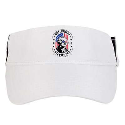 Wtf Is A Kilometer What The Fuck Is A Kilometer Funny Adult Drive Performance Visor