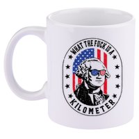 Wtf Is A Kilometer What The Fuck Is A Kilometer Funny 11oz C Handle Ceramic Mug