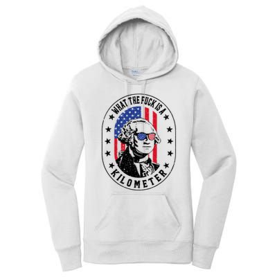 Wtf Is A Kilometer What The Fuck Is A Kilometer Funny Women's Pullover Hoodie