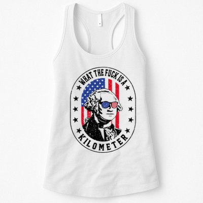 Wtf Is A Kilometer What The Fuck Is A Kilometer Funny Womens Tank Top
