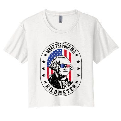 Wtf Is A Kilometer What The Fuck Is A Kilometer Funny Crop Top