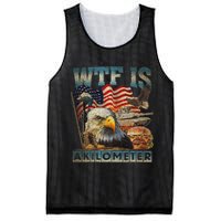 Wtf Is A Kilometer Eagle Badge American Burger 4th Of July Mesh Reversible Basketball Jersey Tank