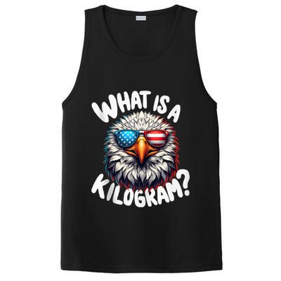 Wtf Is A Kilogram? Funny 4th Of July Patriotic Eagle Usa PosiCharge Competitor Tank