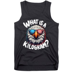 Wtf Is A Kilogram? Funny 4th Of July Patriotic Eagle Usa Tank Top