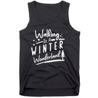 Walking In A Winter Wonderland Graphic Tank Top