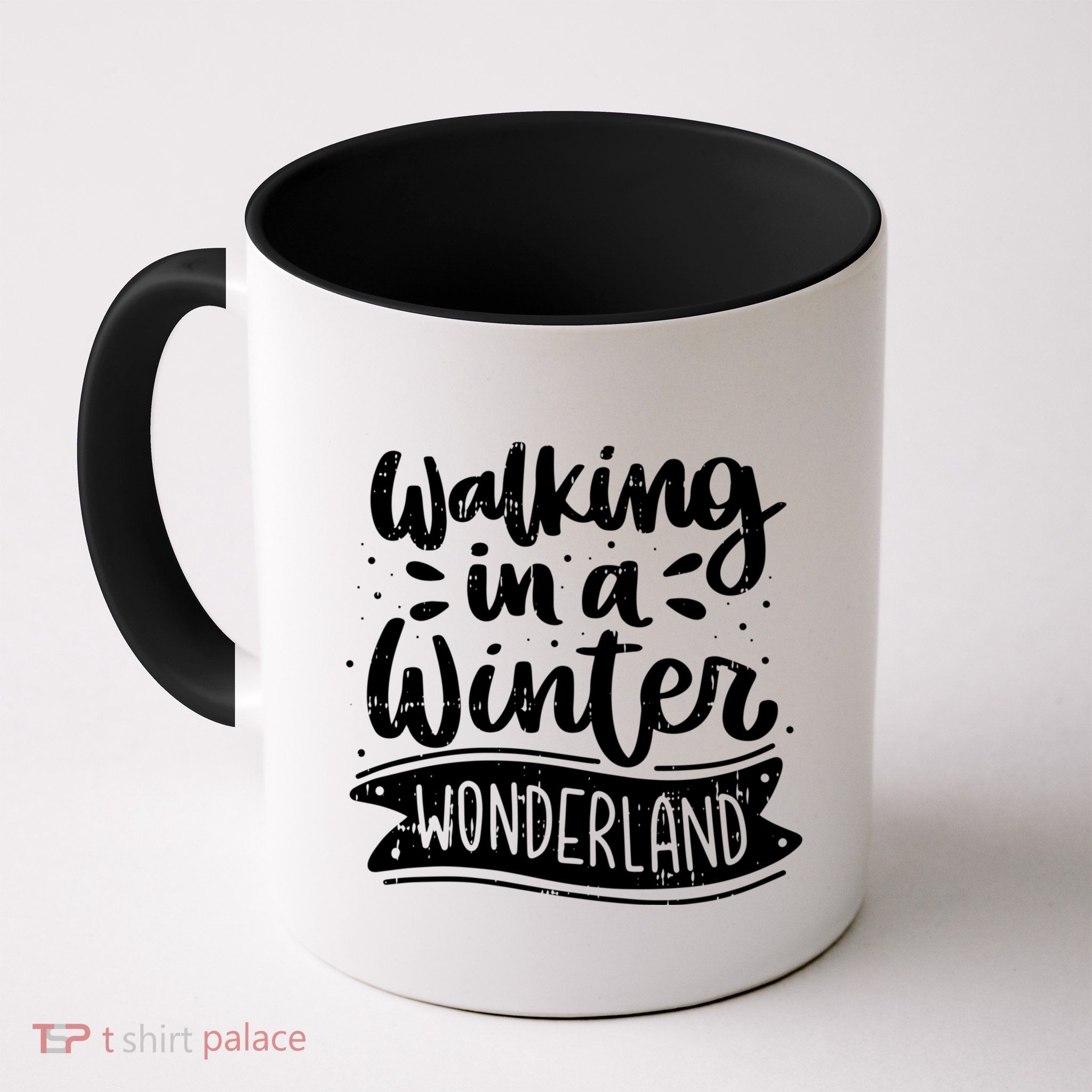 Walking In A Winter Wonderland Christmas Pajama Snow Xmas Mug
