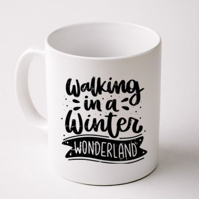 Walking In A Winter Wonderland Christmas Pajama Snow Xmas Coffee Mug