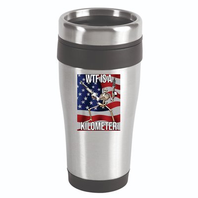 WTF Is A Kilometer 16oz Travel Tumbler