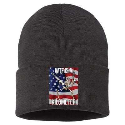 WTF Is A Kilometer Sustainable Knit Beanie