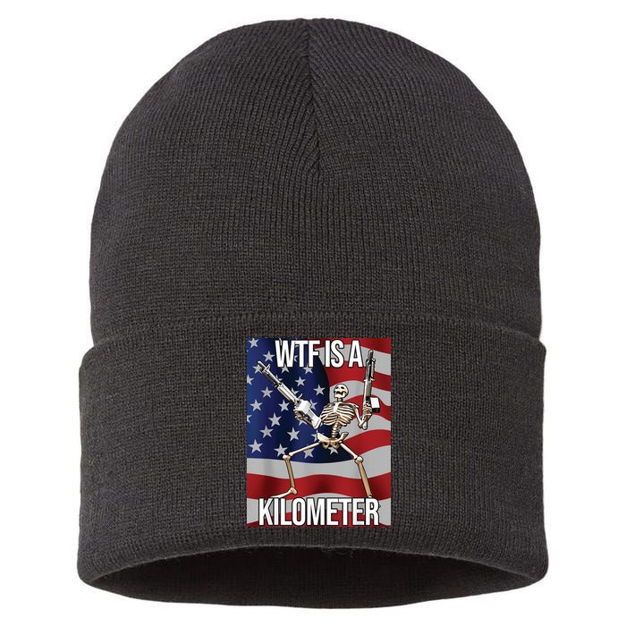 WTF Is A Kilometer Sustainable Knit Beanie