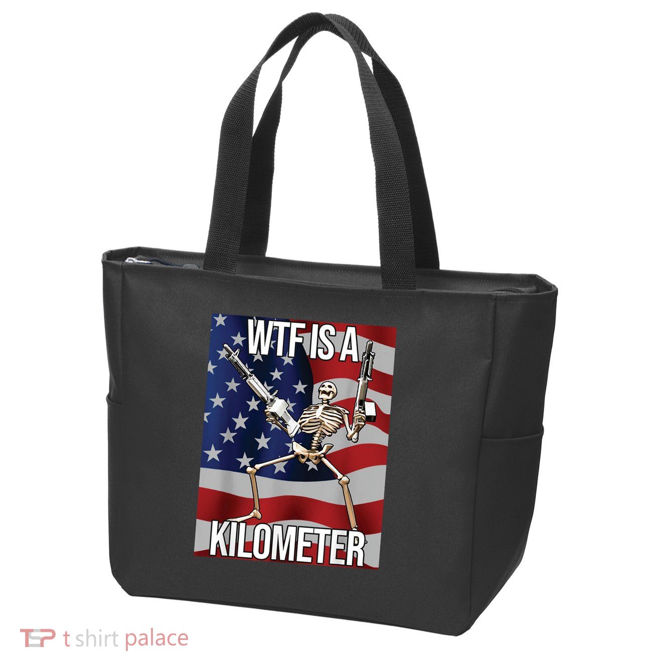 WTF Is A Kilometer Zip Tote Bag
