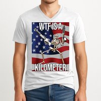 WTF Is A Kilometer V-Neck T-Shirt