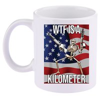 WTF Is A Kilometer 11oz C Handle Ceramic Mug